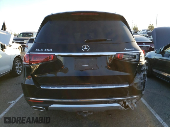 2020 Mercedes-Benz GLS with VIN 4JGFF5KE4LA200470, listed as a Copart auction lot 38053173 with 67,879 mi miles. Bid and sale history available at carsss.com. Image 6.