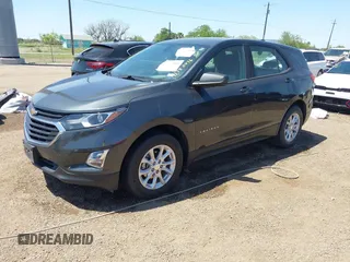 2018 Chevrolet Equinox LS with VIN 3GNAXHEV9JS558384, listed as a IAAI auction lot 41980096 with Not Provided miles and . Bid and sale history available at carsss.com. Image 2.