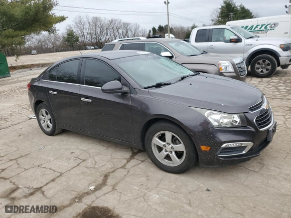 2015 Chevrolet Cruze LT with VIN 1G1PC5SB6F7136935, listed as a Copart auction lot 42516295 with 0 mi miles and Salvage Title. Bid and sale history available at carsss.com. Image 4.