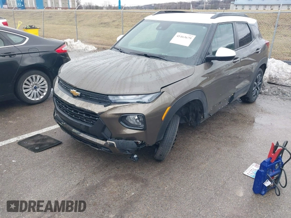 2021 Chevrolet TrailBlazer ACTIV with VIN KL79MSSL1MB104504, listed as a IAAI auction lot 41463679 with 78,382 mi miles and . Bid and sale history available at DreamBid. Image 18.