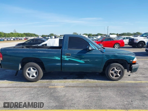 1998 Dodge Dakota SLT with VIN 1B7FL26X2WS685844, listed as a IAAI auction lot 41857719 with Not Provided miles and . Bid and sale history available at carsss.com. Image 13.