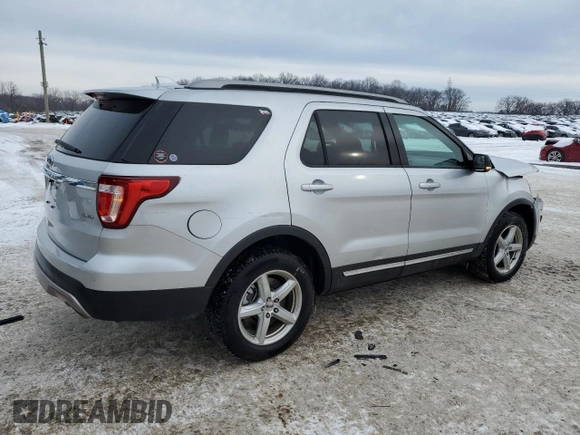 2017 Ford Explorer XLT with VIN 1FM5K8D88HGA68687, listed as a Copart auction lot 44532115 with 147,117 mi miles and Non Repairable. Bid and sale history available at carsss.com. Image 3.