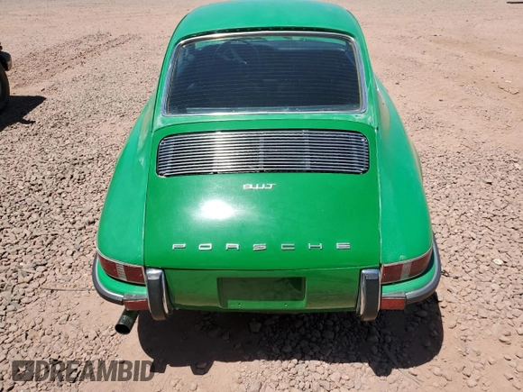 1971 Porsche 911 z VIN 9111100473, wystawiony jako Copart lot #60853765 z przebiegiem 79 342 mil mil oraz Szkoda całkowita • Salvage title. Historia ofert i sprzedaży dostępna na DreamBid. Obrazek 10.
