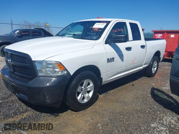 2016 Ram 1500 Express z VIN 1C6RR6FG2GS242881, wystawiony jako IAAI lot #41657054 z przebiegiem 126 658 mil mil oraz . Historia ofert i sprzedaży dostępna na DreamBid. Obrazek 2.