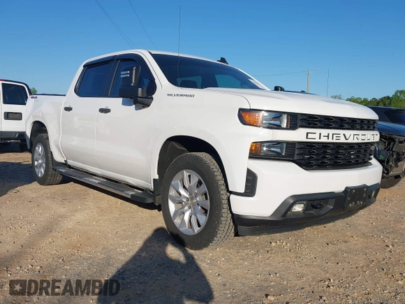 2019 Chevrolet Silverado 1500 Custom with VIN 3GCUYBEF3KG701004, listed as a IAAI auction lot 41963644 with 87,344 mi miles and . Bid and sale history available at DreamBid. Image 1.