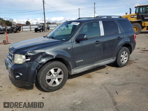 2008 Ford Escape Limited with VIN 1FMCU941X8KA34497, listed as a Copart auction lot 50418005 with 290,374 mi miles and Salvage Title. Bid and sale history available at carsss.com. Image 1.
