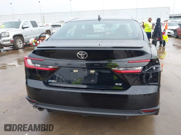 2025 Toyota Camry LE with VIN 4T1DAACKXSU526497, listed as a IAAI auction lot 42211721 with 22,312 mi miles and . Bid and sale history available at DreamBid. Image 16.