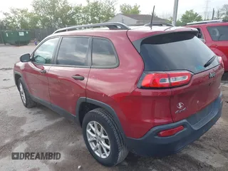 2016 Jeep Cherokee Sport z VIN 1C4PJMAB6GW210810, wystawiony jako IAAI lot #42681813 z przebiegiem 99 792 mil mil oraz . Historia ofert i sprzedaży dostępna na DreamBid. Obrazek 3.