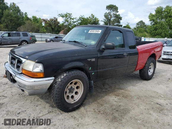 2000 Ford Ranger XLT with VIN 1FTZR15X4YTA43520, listed as a Copart auction lot 60467045 with 136,023 mi miles and Clean title. Bid and sale history available at DreamBid. Image 1.