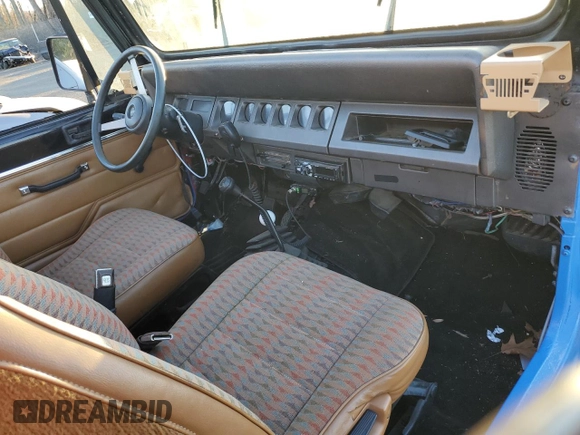 1994 Jeep Wrangler S with VIN 1J4FY19P4RP440889, listed as a Copart auction lot 79674954 with 53,895 mi miles and Non Repairable. Bid and sale history available at carsss.com. Image 8.