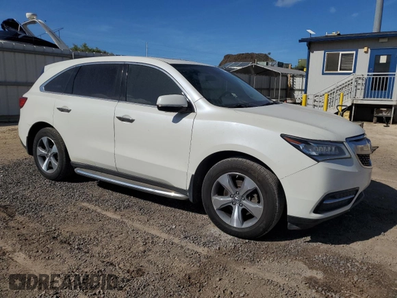 2016 Acura MDX с VIN 5FRYD3H26GB012842, выставлен на аукционе Copart как лот 61694715 с пробегом 148 317 миль миль и Списание • Salvage title. История ставок и продаж доступна на DreamBid. Изображение 4.