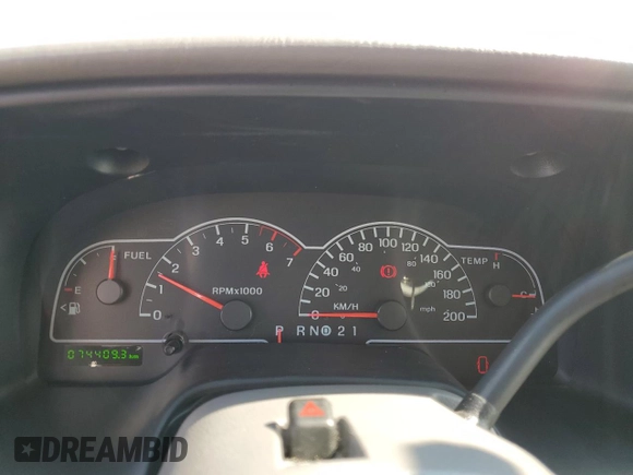 2001 Ford Windstar SEL with VIN 2FMDA56461BA55148, listed as a Copart auction lot 66531405 with 74,409 mi miles and Salvage title. Bid and sale history available at DreamBid. Image 9.