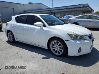 2013 Lexus CT 200h with VIN JTHKD5BH5D2147694, listed as a Copart auction lot 54214975 with 101,550 mi miles and Salvage title. Bid and sale history available at DreamBid. Image 4.