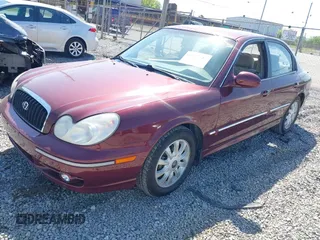 2003 Hyundai Sonata GLS with VIN KMHWF35H23A849193, listed as a IAAI auction lot 42023187 with 58,300 mi miles. Bid and sale history available at carsss.com. Image 2.