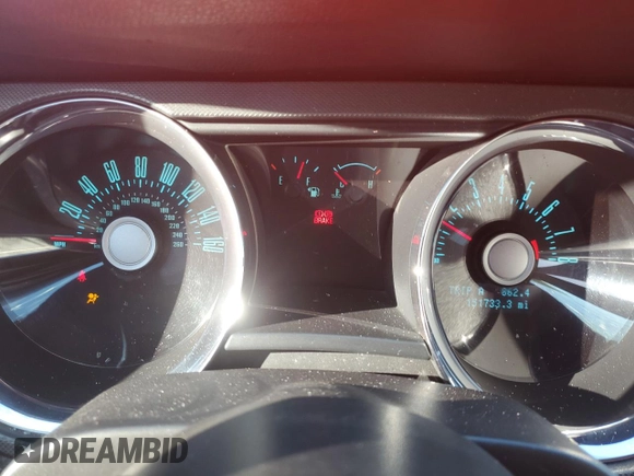 2011 Ford Mustang V6 with VIN 1ZVBP8AM6B5128881, listed as a Copart auction lot 53052375 with 151,733 mi miles and Salvage Title. Bid and sale history available at carsss.com. Image 9.