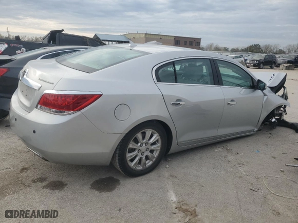2012 Buick LaCrosse Convenience with VIN 1G4GB5E31CF123134, listed as a Copart auction lot 80073214 with 0 mi miles and Salvage Title. Bid and sale history available at carsss.com. Image 3.
