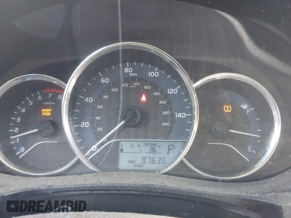 2015 Toyota Corolla L with VIN 5YFBURHE7FP255910, listed as a IAAI auction lot 42132289 with 97,635 mi miles and . Bid and sale history available at DreamBid. Image 7.