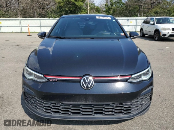 2022 Volkswagen GTI Autobahn with VIN WVW587CD2NW217432, listed as a Copart auction lot 68704564 with 34,672 mi miles and Salvage Title. Bid and sale history available at DreamBid. Image 5.