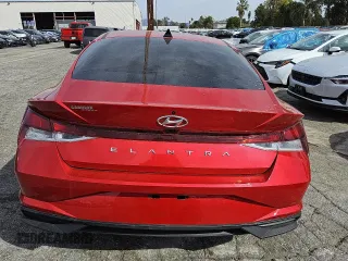2023 Hyundai Elantra SEL with VIN 5NPLM4AG9PH096017, listed as a Copart auction lot 46163975 with 22,803 mi miles and Clean Title. Bid and sale history available at DreamBid. Image 6.