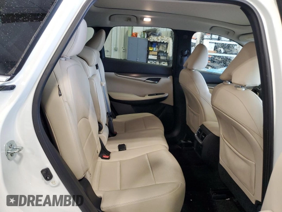 2022 Infiniti QX50 Luxe with VIN 3PCAJ5BB7NF114132, listed as a Copart auction lot 53962875 with 77,244 mi miles and Salvage title. Bid and sale history available at DreamBid. Image 11.