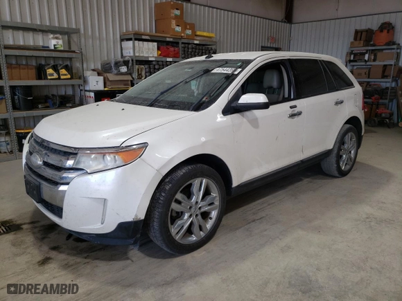 2011 Ford Edge SEL with VIN 2FMDK3JC1BBB68927, listed as a Copart auction lot 47544395 with 154,646 mi miles and Salvage Title. Bid and sale history available at carsss.com. Image 1.