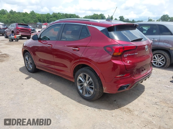 2022 Buick Encore GX Select with VIN KL4MMESL4NB142853, listed as a IAAI auction lot 42503798 with 61,811 mi miles and . Bid and sale history available at DreamBid. Image 3.