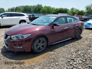 2018 Nissan Maxima S z VIN 1N4AA6AP1JC387583, wystawiony jako Copart lot #63207245 z przebiegiem 106 229 mil mil oraz Szkoda całkowita • Salvage title. Historia ofert i sprzedaży dostępna na DreamBid. Obrazek 1.