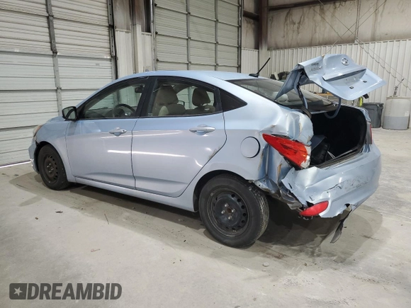 2013 Hyundai Accent GLS with VIN KMHCT4AE1DU542823, listed as a Copart auction lot 49274385 with 197,078 mi miles and Salvage Title. Bid and sale history available at carsss.com. Image 2.