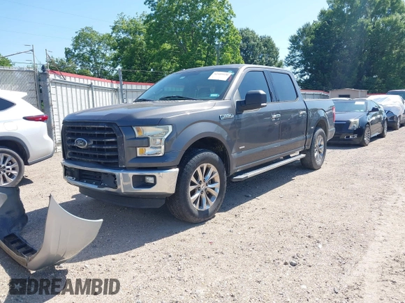 2015 Ford F-150 XL with VIN 1FTEW1CP4FKF01277, listed as a IAAI auction lot 42105930 with 135,068 mi miles and . Bid and sale history available at DreamBid. Image 2.