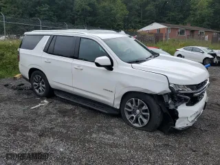 2023 Chevrolet Tahoe LS with VIN 1GNSKMKD1PR110580, listed as a Copart auction lot 73489284 with 28,573 mi miles and Salvage Title. Bid and sale history available at carsss.com. Image 4.