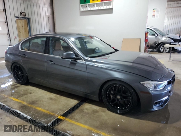 2013 BMW 3 Series 335i xDrive with VIN WBA3B9C51DJ465760, listed as a Copart auction lot 49573555 with 88,234 mi miles and Salvage Title. Bid and sale history available at carsss.com. Image 4.