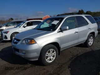2004 Acura MDX Touring Pkg w/Navigation with VIN 2HNYD18834H534807, listed as a IAAI auction lot 41551039 with 218,827 mi miles. Bid and sale history available at carsss.com. Image 2.