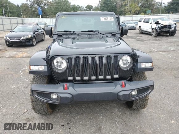 2020 Jeep Wrangler Rubicon с VIN 1C4HJXCG4LW175807, выставлен на аукционе Copart как лот 79909184 с пробегом 56 935 миль миль и Списание • Salvage title. История ставок и продаж доступна на DreamBid. Изображение 5.