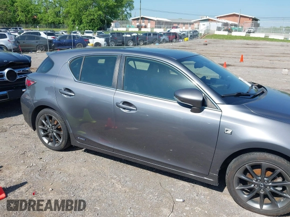 2012 Lexus CT CT 200h with VIN JTHKD5BH8C2121217, listed as a IAAI auction lot 42139460 with 143,570 mi miles and . Bid and sale history available at carsss.com. Image 13.
