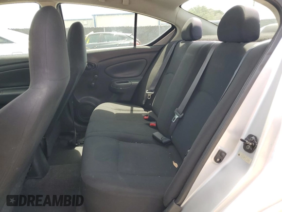 2015 Nissan Versa SV with VIN 3N1CN7APXFL835511, listed as a Copart auction lot 54105085 with 168,382 mi miles and Salvage Title. Bid and sale history available at carsss.com. Image 10.