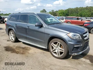2014 Mercedes-Benz GL-Class GL 550 with VIN 4JGDF7DE3EA429743, listed as a Copart auction lot 51573094 with 96,225 mi miles and Salvage Title. Bid and sale history available at carsss.com. Image 4.