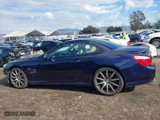 2013 Mercedes-Benz SL-Class SL 63 AMG with VIN WDDJK7EA9DF021219, listed as a IAAI auction lot 41430597 with 98,817 mi miles. Bid and sale history available at carsss.com. Image 15.