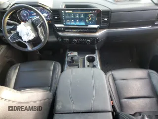 2023 Chevrolet Silverado 1500 RST with VIN 3GCUDEED9PG357715, listed as a Copart auction lot 48953515 with 33,845 mi miles and Salvage Title. Bid and sale history available at DreamBid. Image 8.
