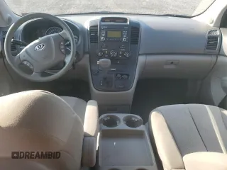 2012 Kia Sedona LX with VIN KNDMG4C78C6434391, listed as a Copart auction lot 70853574 with 127,359 mi miles and Salvage Title. Bid and sale history available at carsss.com. Image 8.