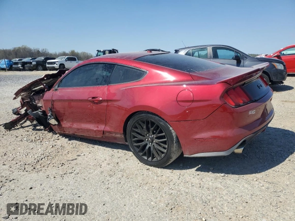 2016 Ford Mustang GT with VIN 1FA6P8CF8G5245071, listed as a Copart auction lot 50435165 with 83,706 mi miles and Non Repairable. Bid and sale history available at DreamBid. Image 2.