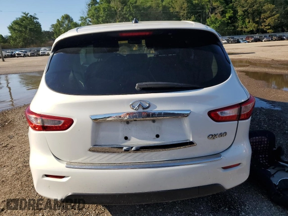 2014 Infiniti QX60 с VIN 5N1AL0MN2EC540663, выставлен на аукционе Copart как лот 53316275 с пробегом 187 657 миль миль и Списание • Salvage title. История ставок и продаж доступна на DreamBid. Изображение 6.