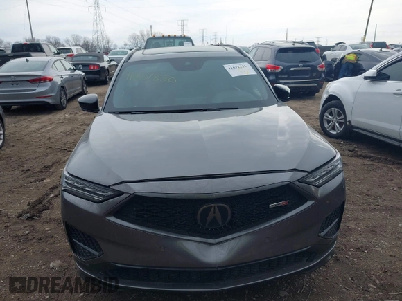 2024 Acura MDX Type S w/Advance Package with VIN 5J8YD8H82RL003690, listed as a IAAI auction lot 41672215 with 4,329 mi miles. Bid and sale history available at carsss.com. Image 12.