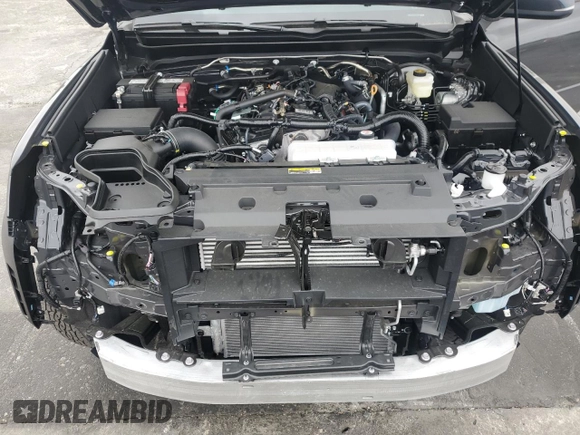 2025 Toyota Tacoma SR with VIN 3TMLB5JN4SM104263, listed as a Copart auction lot 54402775 with 1,010 mi miles and Salvage Title. Bid and sale history available at DreamBid. Image 11.