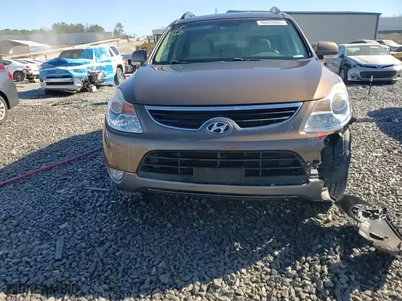 2012 Hyundai Veracruz Limited with VIN KM8NU4CC3CU193437, listed as a Copart auction lot 46038405 with 76,651 mi miles and Salvage Title. Bid and sale history available at carsss.com. Image 14.