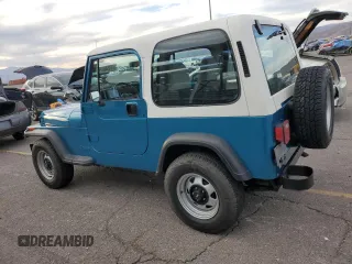 1993 Jeep Wrangler with VIN 1J4FY29S6PP219365, listed as a Copart auction lot 77882884 with 149,527 mi miles and Salvage Title. Bid and sale history available at carsss.com. Image 2.