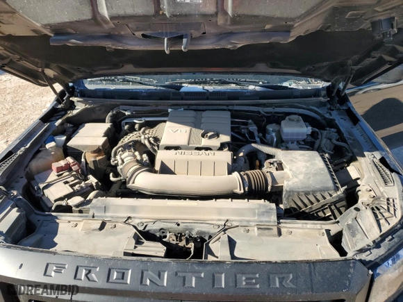 2022 Nissan Frontier S with VIN 1N6ED1CM1NN621043, listed as a Copart auction lot 87936195 with 29,707 mi miles and Salvage Title. Bid and sale history available at carsss.com. Image 12.