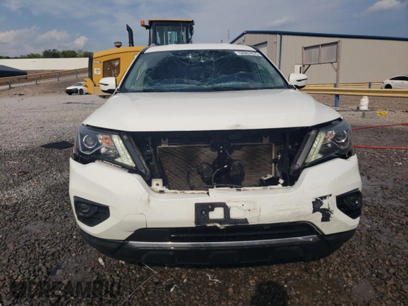 2017 Nissan Pathfinder SL with VIN 5N1DR2MM1HC688290, listed as a Copart auction lot 52807675 with 129,038 mi miles and Salvage Title. Bid and sale history available at carsss.com. Image 5.