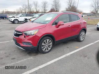 2018 Buick Encore Preferred with VIN KL4CJASB3JB663691, listed as a IAAI auction lot 40975581 with 136,624 mi miles and . Bid and sale history available at DreamBid. Image 18.
