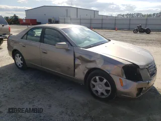 2004 Cadillac CTS with VIN 1G6DM577940115937, listed as a Copart auction lot 55392584 with 95,300 mi miles and Salvage Title. Bid and sale history available at carsss.com. Image 4.