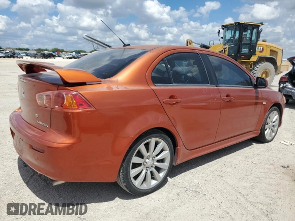 2009 Mitsubishi Lancer GTS with VIN JA3AU86W69U030952, listed as a Copart auction lot 69707254 with 137,109 mi miles and Salvage Title. Bid and sale history available at carsss.com. Image 3.